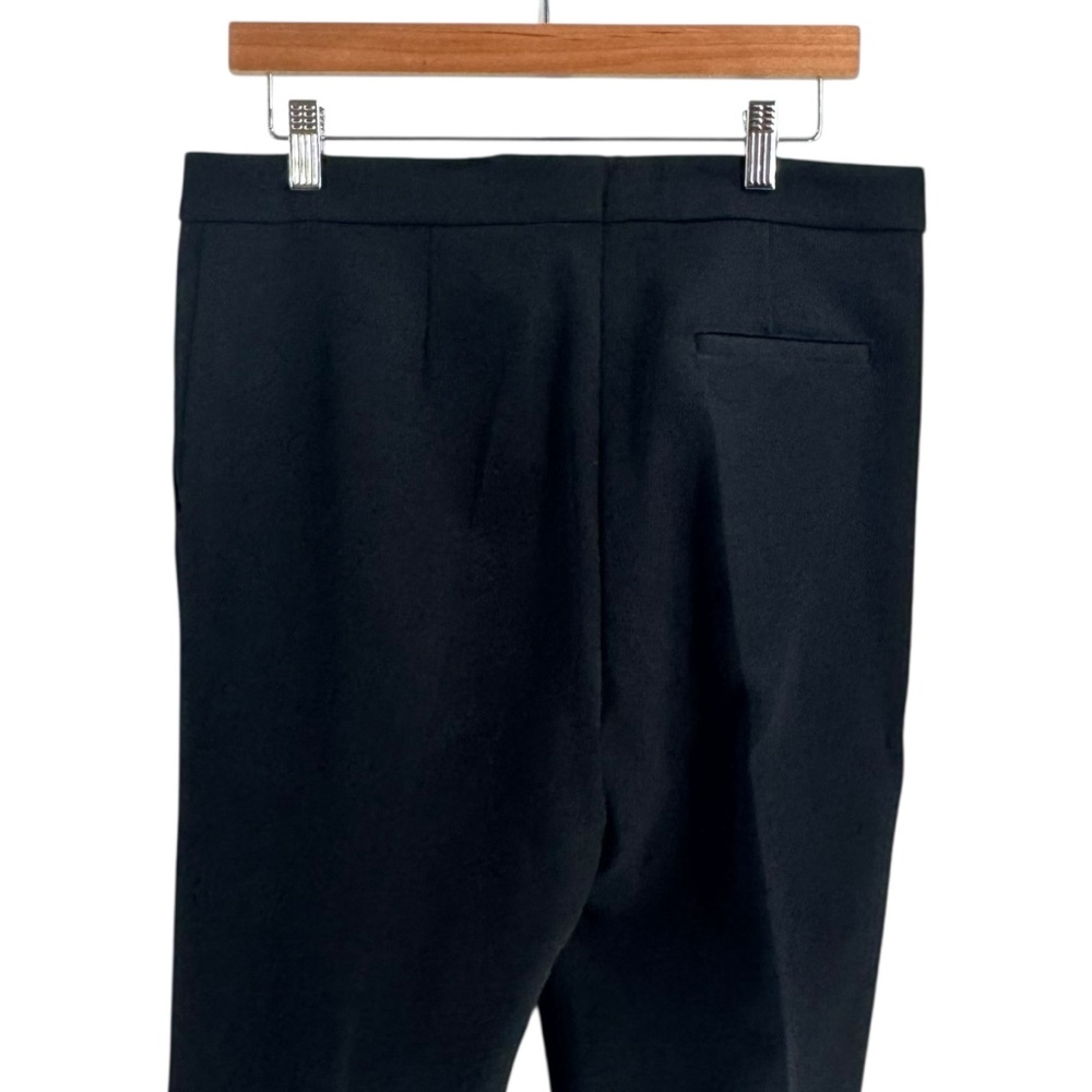 Tory Burch Black Wool Twill Pants Size 10 NWOT Trouser - Picture 8 of 10